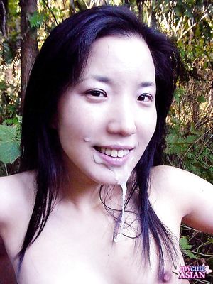 Slut Almond Tease sucks her man ass then gets a big cum load