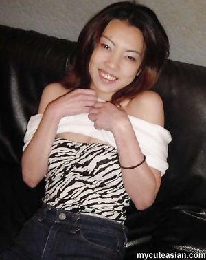 Japanese whore opens her legs to show her tight little hole