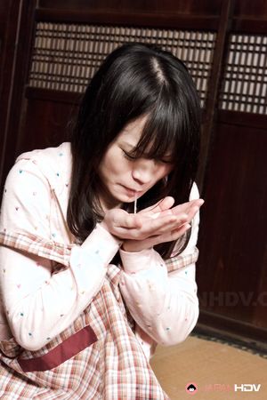 An Kanoh has hairy pussy rubbed and sucks a cock after loosing a game.