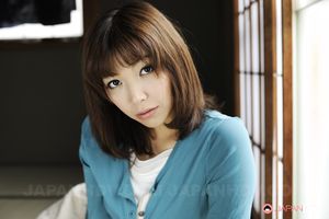 Juri Kitahara shows round tits with big nipples and trimmed pussy.