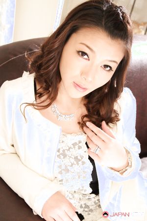 Minako Uchida with big boobs looks incredible in this sexy lingerie.