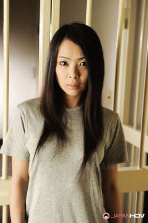 Beautiful dark haired prison lady wants to show her large boobies