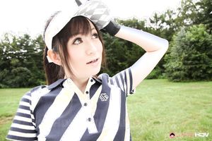 Sweet looking Japanese golf lady Michiru Tsukino will blow your mind
