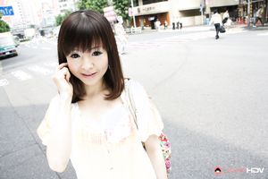 Beautiful cheating wife in white Ayu Kawashima shows her body