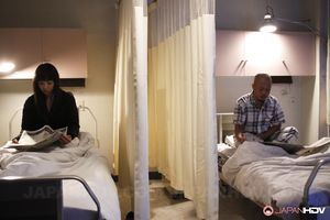 Naughty raven haired girl sucks a dick and gets rammed with a dildo