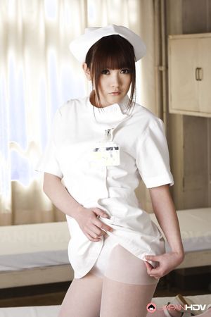 Two hot nurses taking off their clothes and showing those fine tits