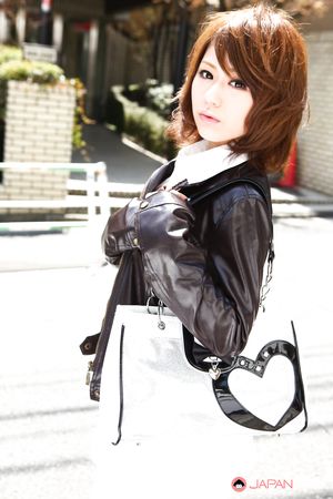Super cute Japanese brunette Aya Sugiura loves to display her body
