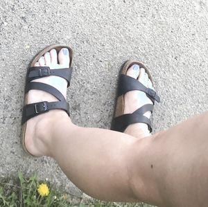 Some more of her feet face pussy ass and tits