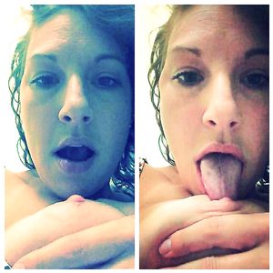 selfshot brunette slut hottie