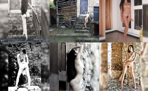 Italian nude model Alessia Pinneri