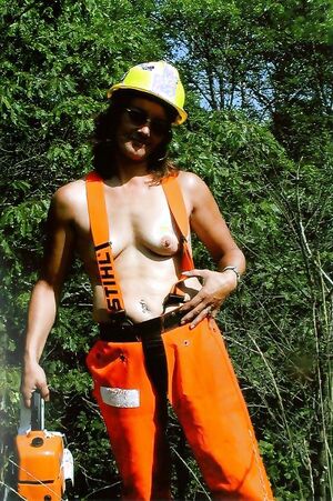 Canadian gf at work