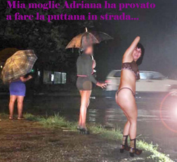 Adriana whore on the street 5 Mi wife
