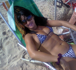na praia bem gostosinha