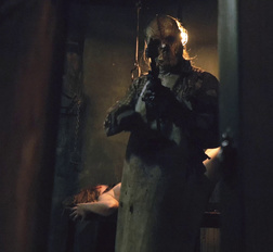 Under the terrifying mask lurks a monster scarier than the mask itself