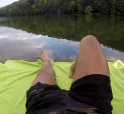 The fear is hidden in the water