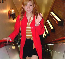 Rare blonde asian nextdoor babe showing her hairy pussy for you