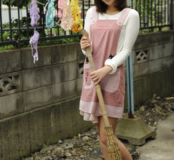 Juri Kitahara shows round boobs and spreads labia of trimmed pussy.