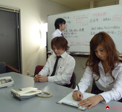 Super hot darling Rina Kikukawa gets rammed by three handsome dudes