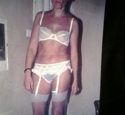 Rosa Vintage Polaroid B/N