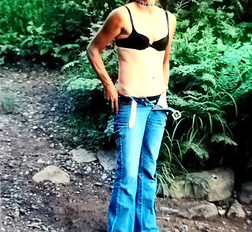 Canadian gf stripping at the river